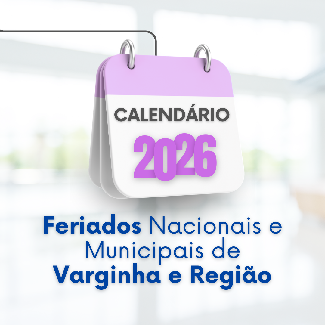 Calendário 2026 – Feriados Nacionais e Municipais nas Cidades Base do SindComerciários