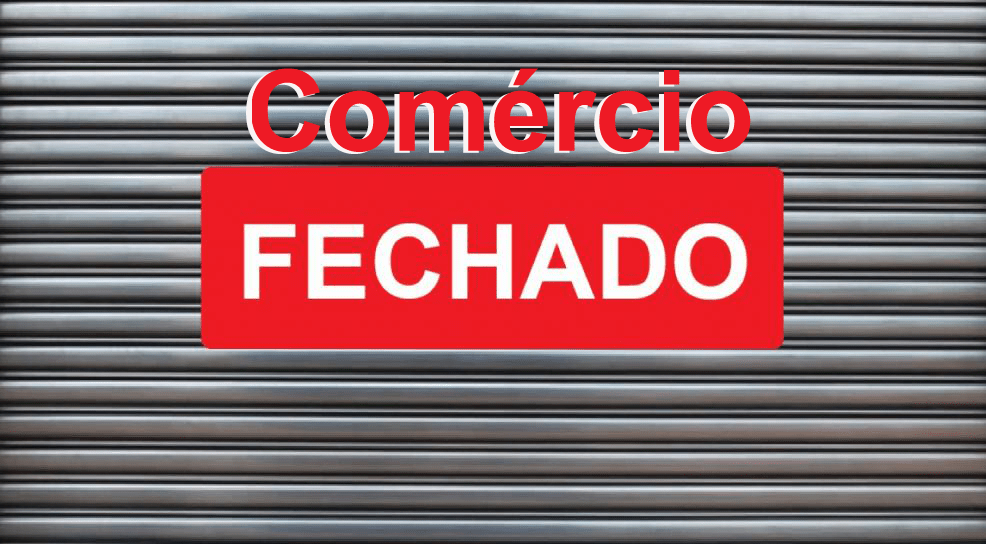 Comércio de Varginha Segue Fechado