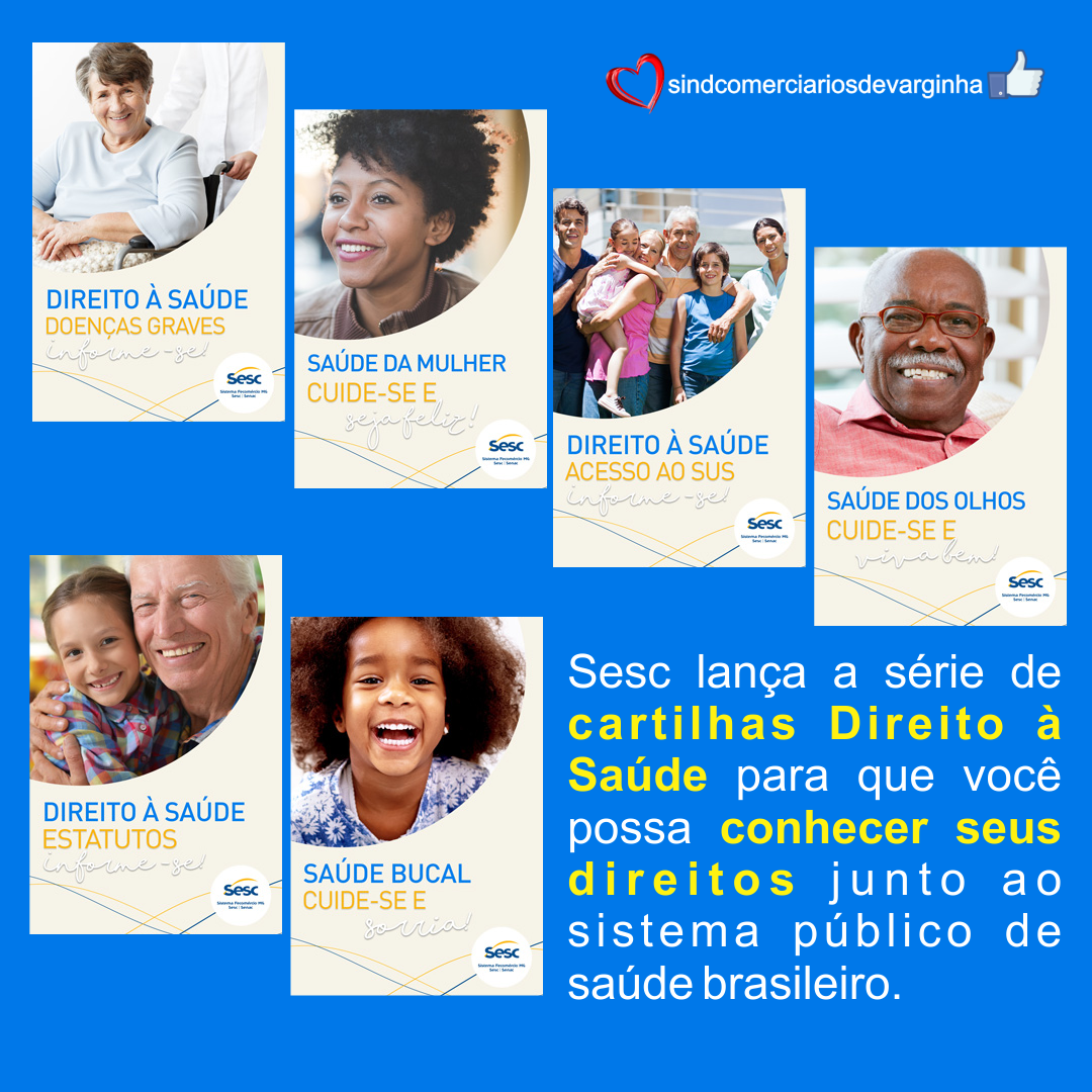 Cartilhas Direito à Saúde – Sesc MG